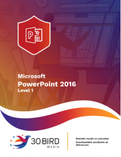 MS Office 2016 Training Materials | 30 Bird